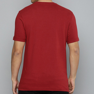 Ropa de gimnasio Producto Camiseta en blanco Camisetas Mejor venta al por mayor OEM Logo Algodón liso O-cuello Hombres Camisetas transpirables de alta calidad para hombres - Product Image 5