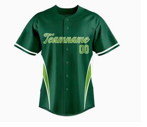 Camiseta de béisbol con cuello en V personalizada barata para hombre, uniforme de equipo personalizado con impresión por sublimación y letras bordadas, Camiseta deportiva de Softbol - Product Image 5