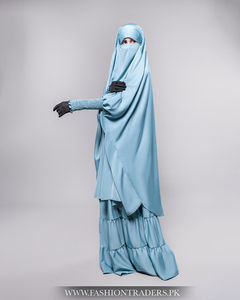 Hot Selling Nida Children Plus <b>Size</b> Muslim Women for <b>Dress</b> Wholesale Premium Polyester Fabric Modest Islamic Abaya <b>Dress</b> - Product Image 5