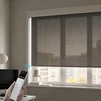 Persianas enrollables con cremallera para ventanas, persianas exteriores, cortinas para ventanas, para persianas manuales y motorizadas para el hogar