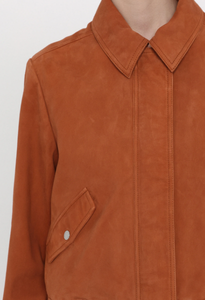 Chaqueta de Cuero de Gamuza de Cabra para Mujer, Diseño Nuevo, Chaqueta de Cuero de Alta Calidad para Mujer en Venta - Product Image 2