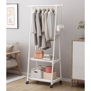 Perchero Metálico Independiente de 2 Niveles para Ropa, Perchero Portátil para Secar Ropa - Product Image 2