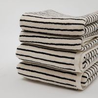Quick Dry Antimicrobial Pure Cotton Custom Design Towels Good Quality Long/Short Size Home Use Bathroom Towels Set Made in India