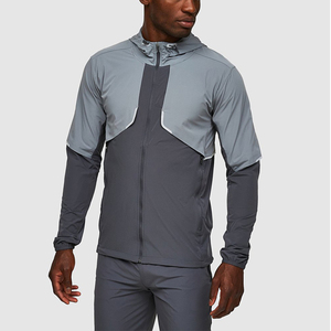 Chaqueta Cortavientos Ligera para Hombre, Logotipo Personalizado, Chaqueta Deportiva con Capucha, Cortavientos, Técnicas de Impresión - Product Image 1