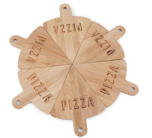 Elegante bandeja de madera natural para servir, diseño elegante para servir alimentos y platos elegantes con acabado natural - Product Image 4