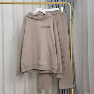 Survêtement personnalisé avec logo, jogging, survêtement chaud et doux, survêtement en coton pour homme, survêtement pour l'hiver - Product Image 2