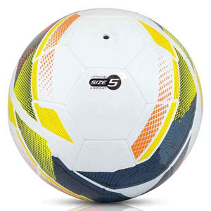 Ballon de football promotionnel en PVC de qualité supérieure, impression de logo personnalisée, sport, ballon de football pakistanais en cuir PU neuf, cuir PU personnalisé - Product Image 4