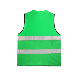 Diseño de logotipo personalizado Chaleco DE SEGURIDAD Buena calidad Ligero Bajo MOQ Servicio OEM Precio barato Chaleco de seguridad - Product Image 2