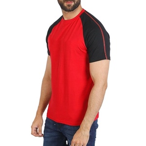 Camiseta Personalizada de Manga Raglán, Color Sólido, Corte Holgado, Cuello Redondo, Manga Corta, Estilo Jersey, Ropa Deportiva Cómoda - Product Image 5