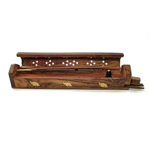 High Quality Wooden Carved Handmade Natural Wooden <b>Incense</b> <b>Stick</b> <b>Holder</b> New Style Fragrance <b>Incense</b> Burner For Home Decoration - Product Image 3