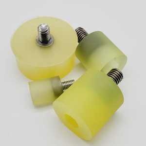 Fabricación de tornillos de parachoques de poliuretano suave que absorben los golpes, tornillos de aluminio con goma - Product Image 4