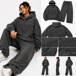 Ropa Deportiva ONEAPEX Premium Color Camel Marrón Antibacteriana Transpirable de Secado Rápido Talla Grande Estilo Urbano Corte Regular Forro Polar 100% - Product Image 6