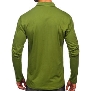 Polo informal para hombre más vendido, camiseta de manga larga, estampado de primavera y otoño, Polo cómodo y transpirable - Product Image 6