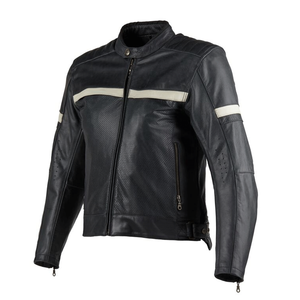 OEM Custom Design Men's Genuine Leather Racing Motorbike Jacket Breathable Winter Riding Jacket with Windproof Protections - Product Image 3