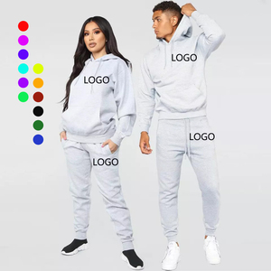 Street Polyester Men <b>Tracksuit</b> Custom Sweatsuit Jogger Set Private Track Jogging Sweat Suit Men Sweatpants and Hoodie Set - Product Image 1