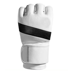 Guantes MMA profesionales personalizados con su propio logotipo de cuero PU impermeables para entrenamiento al aire libre y guantes de boxeo a precios asequibles - Product Image 3