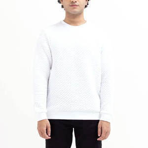 Sudadera Personalizable 100% Algodón para Hombre, Color Sólido, Manga Larga, Corte Regular para Invierno, Alta Calidad, Teñido Liso en Venta - Product Image 1