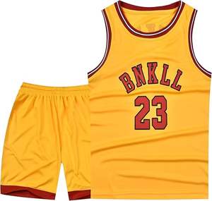 Vêtements de basket-ball à séchage rapide pour hommes, conçus sur mesure, respirants, OEM, uniformes de basket-ball sur mesure - Product Image 1