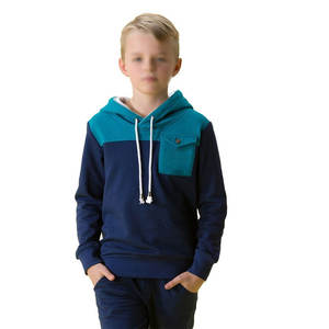 Pulls à capuche personnalisés pour enfants avec tissu polaire respirant Manches complètes Vêtements thermiques dans la dernière conception la plus vendue - Product Image 5