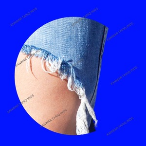 กางเกงยีนส์บางสไตล์ลำลองสำหรับผู้ชายกางเกงยีนส์ระบายอากาศเอวสูงแฟชั่นสำหรับฤดูใบไม้ร่วง - Product Image 4