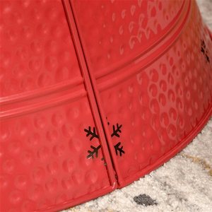 New Style <b>Christmas</b> <b>Tree</b> Collar Home Decorative <b>Christmas</b> <b>Tree</b> Collar Round Galvanized Iron <b>Christmas</b> <b>Tree</b> Collar - Product Image 5