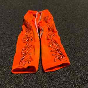 Pantalon baggy évasé de jogging de sport de jambe large lavé à l'acide de sueur de taille moyenne imprimé numérique peint imperméable personnalisé - Product Image 6