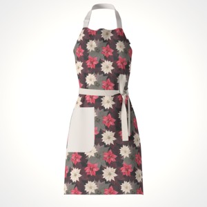 Cotton <b>Apron</b> for Kitchen & <b>BBQ</b> with Large Utility Pockets Perfect for Cooking Baking <b>BBQ</b> & Kitchen Use - Product Image 2