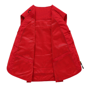 Gilet de pêche décontracté et tendance pour homme, respirant, col en V, idéal pour les activités de plein air, gilet de pêche performant pour homme - Product Image 4