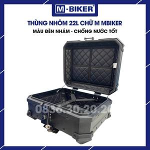 MBiker 22L M-Shaped Aluminum Rear Top Box <b>Motorbikes</b> ABS Waterproof Stainless Steel <b>Lock</b> 7kg 42x34x24cm - Product Image 5