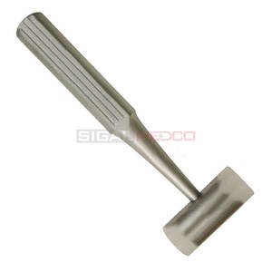 ค้อนสำหรับผ่าตัดกระดูกและกล้ามเนื้อหัวทำจากสเตนเลสเยอรมันอุปกรณ์ทางการแพทย์ยกกระดูกแบบแข็ง - Product Image 5