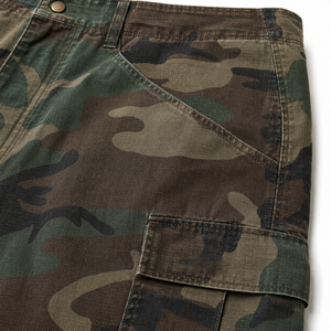 Pantalones Cortos de Mezclilla Cargo con Camuflaje Personalizado para Hombre, Estilo Urbano Holgado, OEM, ODM, Marca Privada, Venta al Por Mayor - Product Image 6