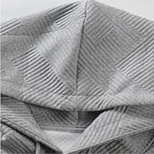 Ensemble de survêtement pour homme respirant à capuche, écologique, 100% coton molletonné, streetwear, 500 GSM, ensemble d'hiver pour homme, délavé à l'acide - Product Image 4