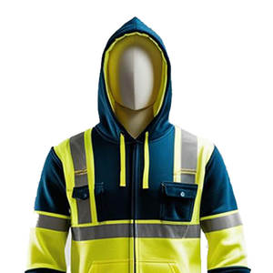 Pull-over personnalisé Sweat-shirt à capuche Vêtements de travail pour hommes Couleur solide Vestes et sweatshirts à capuche pour hommes - Product Image 4