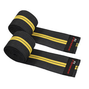 Rodillera de soporte para ejercicio de levantamiento de pesas, envoltura para culturismo, gimnasio, levantamiento de pesas, vendaje, correas, protección - Product Image 6