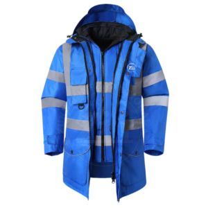 Chaleco de Seguridad Reflectante de Alta Visibilidad Personalizado, Clase 1 ANSI, Ropa de Trabajo Resistente con Logotipo Personalizable - Product Image 5