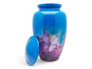Butterfly Urn 10" Butterfly Cremation Urn Funeral and Memorial Urn <b>for</b> Human <b>Ashes</b> up to 200 Lbs - Product Image 2