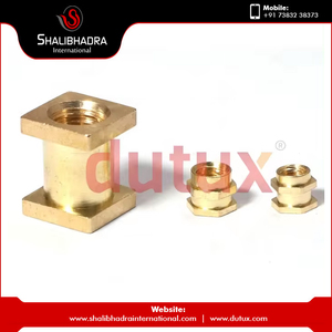 Custom Size Brass Knurled Round <b>Insert</b> Nut M3 <b>Thread</b> Durable Industrial Grade Fastener for Nuts and Fasteners - Product Image 2