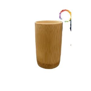 Natural <b>Bamboo</b> <b>Cup</b> from Vietnam Lightweight Handmade Material Ideal for Daily Use and Decoration - Product Image 1
