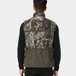 Gilet sans manches respirant pour homme, design personnalisé, softshell 300g, fermeture éclair, pour la chasse en hiver, bodywarmer durable - Product Image 3