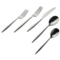 Ensemble de couverts de luxe en acier inoxydable doré, finition miroir, manche martelé, comprenant cuillère, fourchette et couteau, à prix avantageux
