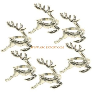 Best Top Quality Gold Polished Metal Solid Brass Napkin Ring Vintage Table Decoration Centerpiece Napkin Ring for Home Party Use - Product Image 6