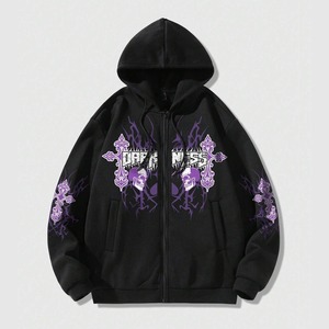 เสื้อฮู้ดสำหรับผู้ชายเสื้อฮู้ดผ้าคอตตอน100% สำหรับผู้ชาย - Product Image 1