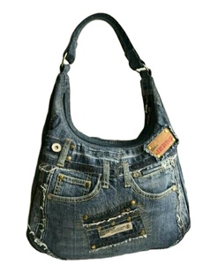 Bolsas de tela vaquera de alta calidad, moda informal vintage, ventas completas - Product Image 2