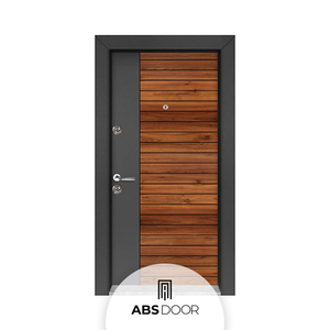 Puerta de Seguridad de Acero Inoxidable de Alto Rendimiento ABSDOOR - Directo de Fábrica en Turquía para Apartamentos, Villas y Hoteles - Product Image 4