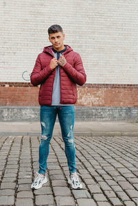 Wholesale Custom <b>Men's</b> Winter Puffer <b>Jackets</b> New Trendy Hooded Quilted Canvas OEM Manufacturer - Product Image 4