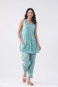 ชุดสายผ้าฝ้ายสำหรับเลี้ยงดูสตรีดีไซน์ใหม่ล่าสุดพิมพ์ลายทันสมัย - Product Image 2