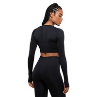 Diseña Tu Propio Conjunto Casual de Dos Piezas para Mujer, Formal, Deportivo, Elástico, de Punto, de Secado Rápido, con Forro de Algodón y Spandex, con Relieve
