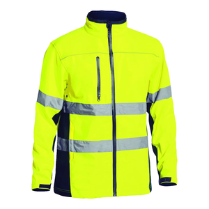Veste de sécurité orange haute visibilité en polyester avec bandes réfléchissantes, fermeture éclair intégrale, à capuche, vêtement de travail, détection d'aiguilles, sérigraphiée - Product Image 2
