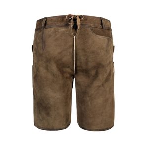 Lederhosen sur mesure à taille haute pour hommes et garçons, fabriqués en tissu - Product Image 2