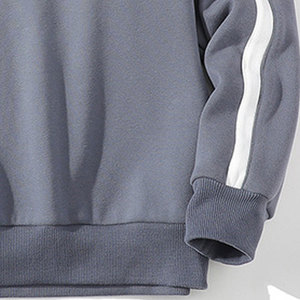 Sudadera con Capucha Personalizable de Alta Calidad para Hombre 2023, Estilo Urbano, Transpirable, de Poliéster/Algodón, con Patrón Sólido - Product Image 2